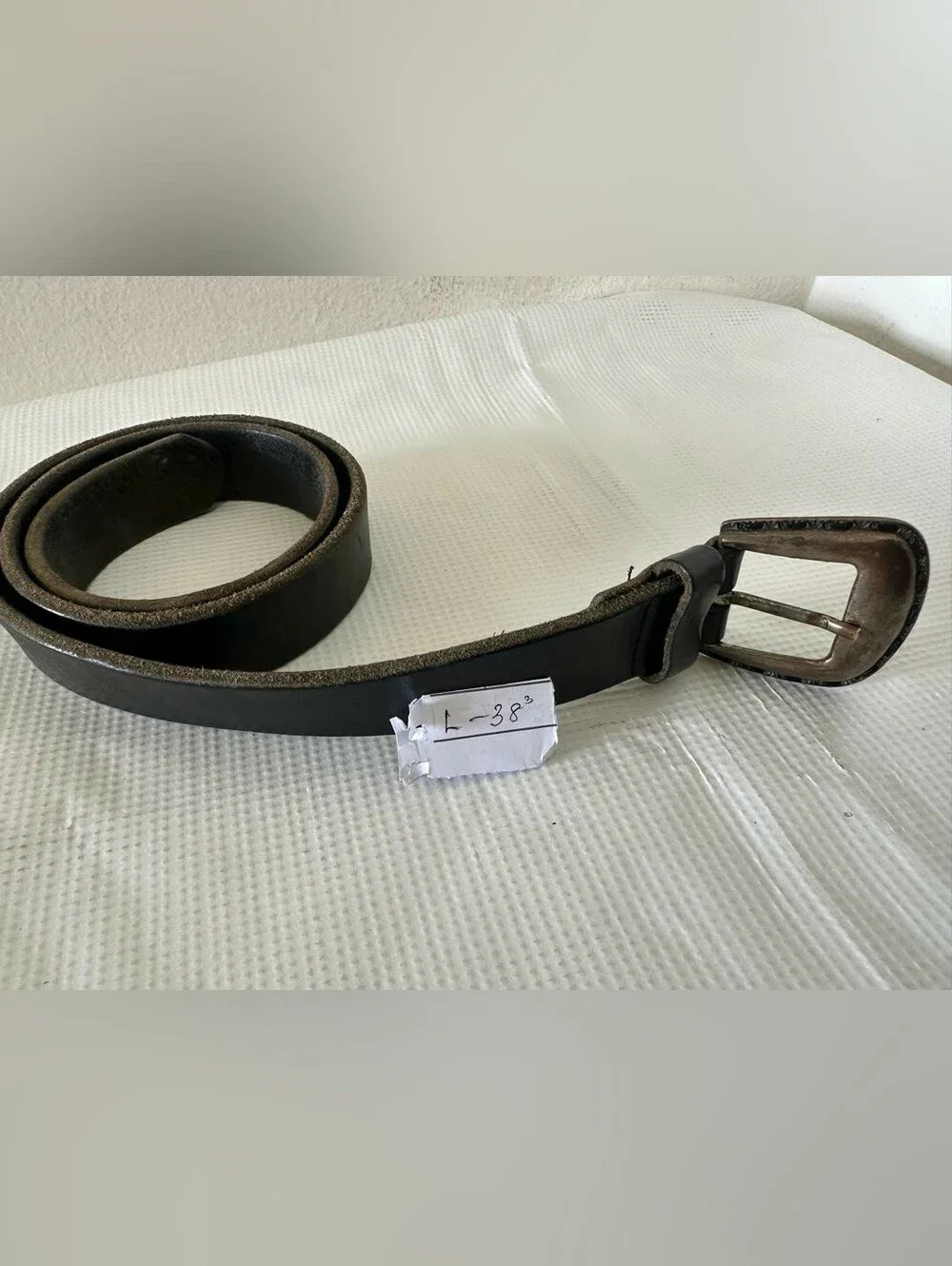 Genuine High Quality Real Solid Leather Belts for Men Size 38